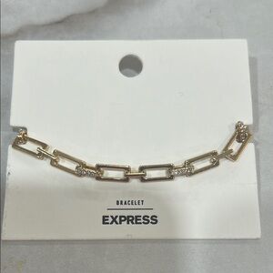 Express Gold Chain-Link Bracelet